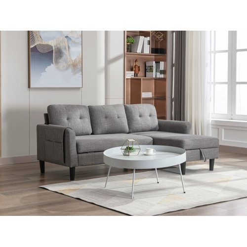 Latitude Run® Mashia 72.44" Recessed Arm Sofa Bed & Reviews Wayfair